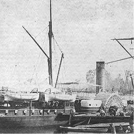 Wreck of SS Florence Irving at Point Stephens –&nbsp;1877