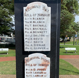 First World War Memorials at Nelson&nbsp;Bay