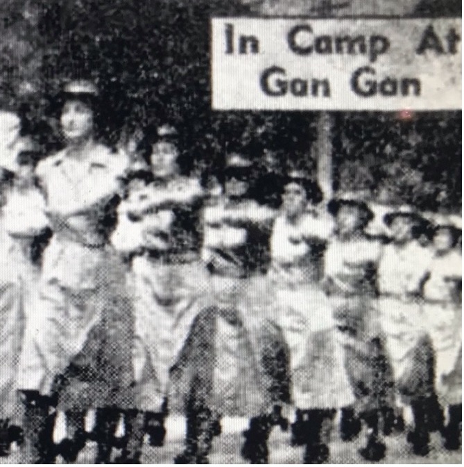 First Army Camp for Women of the Citizen Military Forces at Gan Gan – April&nbsp;1954