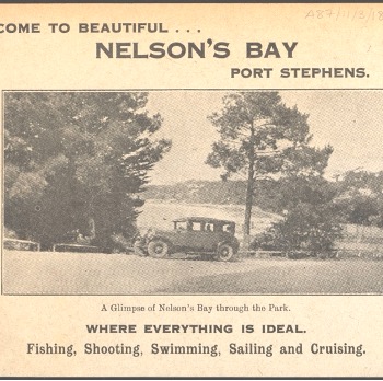 History of Tourism Promotion at Port&nbsp;Stephens